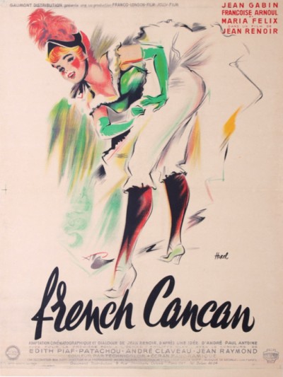 En vente :  FRENCH CANCAN -Jean Gabin , Francoise Arnoul - Film de Jean Renoir