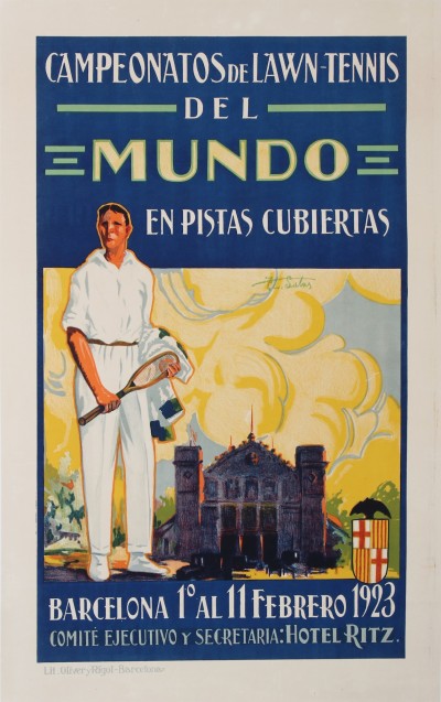 En vente :  CAMPEONATOS DE LAWN-TENNIS DEL MUNDO BARCELONA 1923